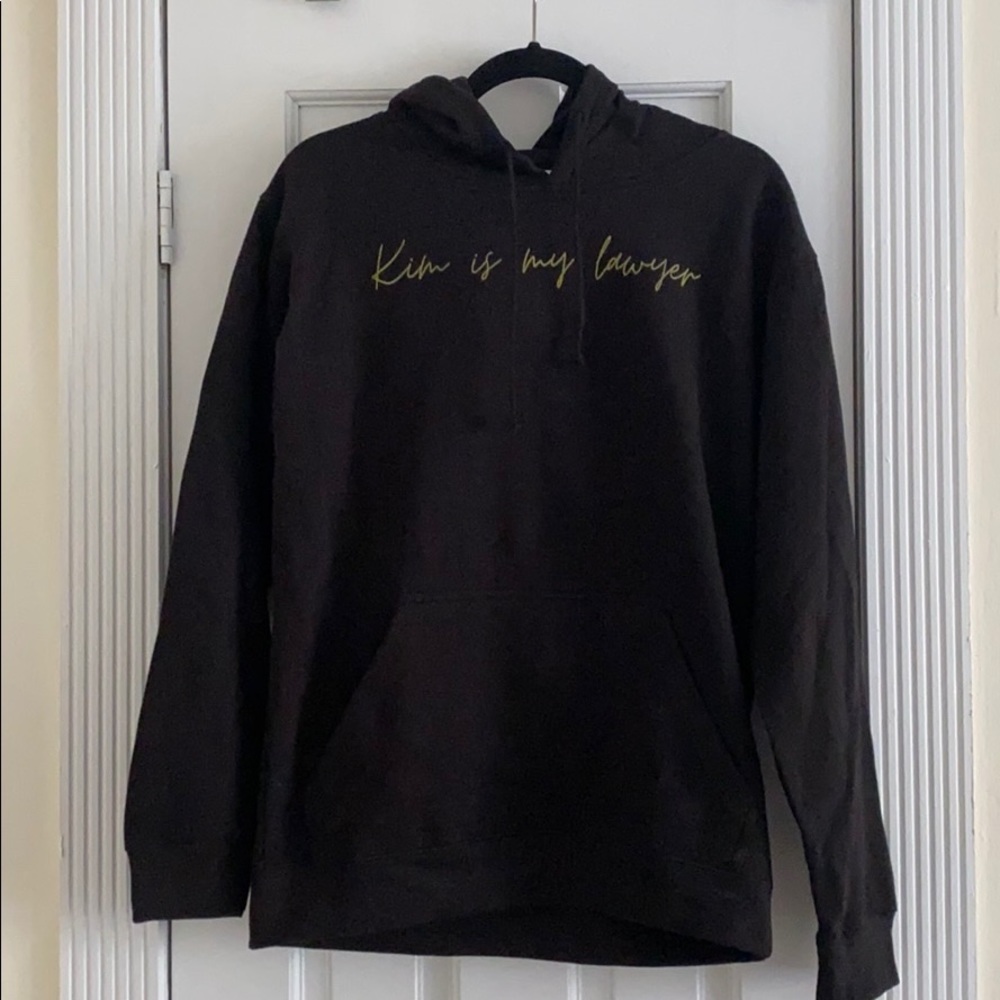 KIM IS MY LAWYER Hoodie Sweatshirt! Never worn!